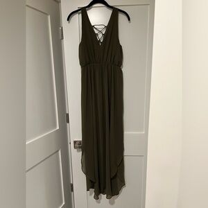 Soprano front cross dress high low